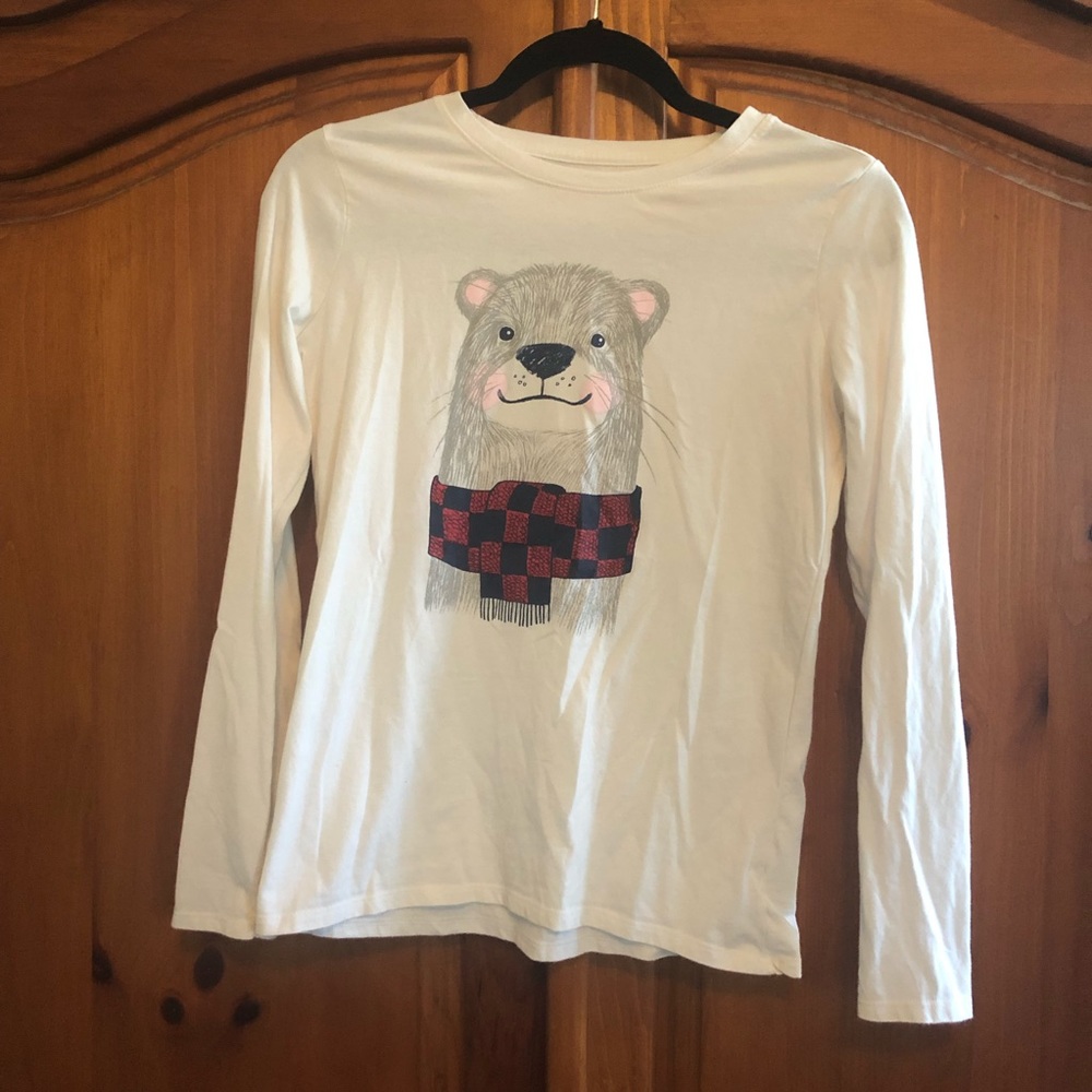 Girls Polar Bear long sleeve top